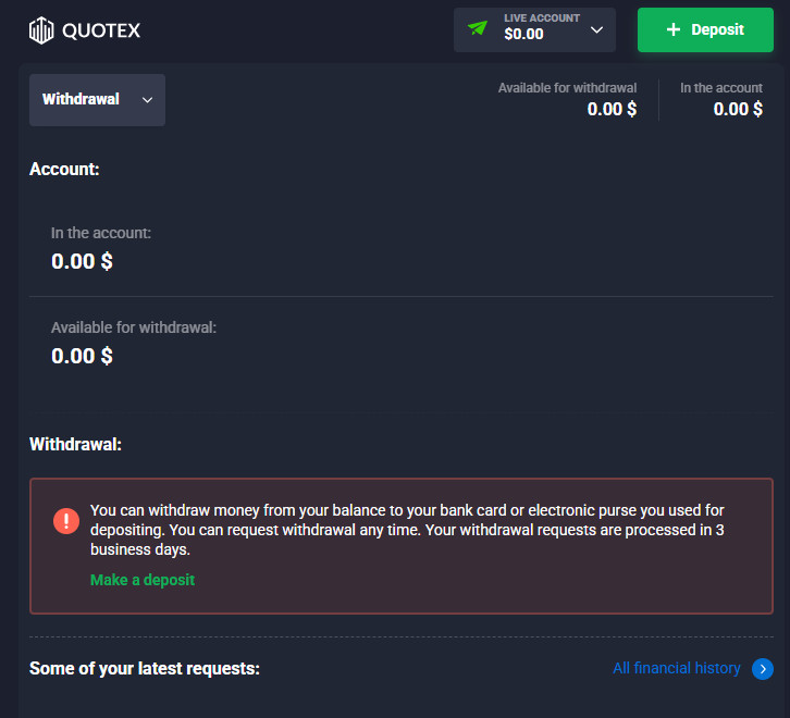 Interface comparison Quotex vs Binomo